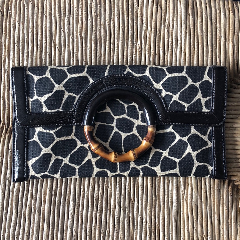 Banana Republic Animal Print Clutch